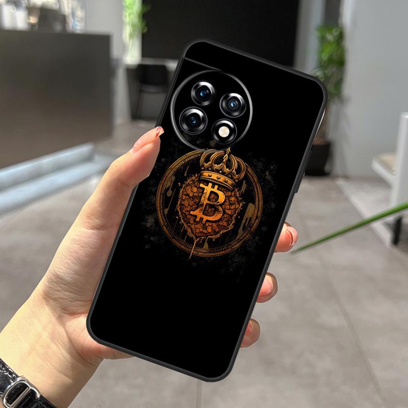 Bitcoin BTC Case For OnePlus Nord CE 5 2 3 4 Lite N20 N30 OnePlus 15 13 12 R 11 10 9 Pro 8T 10T 10R Cover