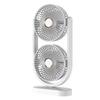 OLOEY Dual-Head Portable Fan with LED Light