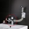 Zinc Zinc Zinc Alloy Sink Faucet Diverter Valve Spraye Faucet Adapter  Kitchen