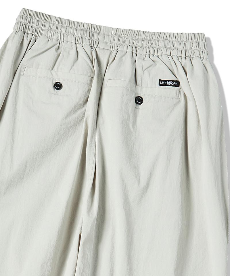 LIFEWORK L3 Double-Pleated Cropped Pants