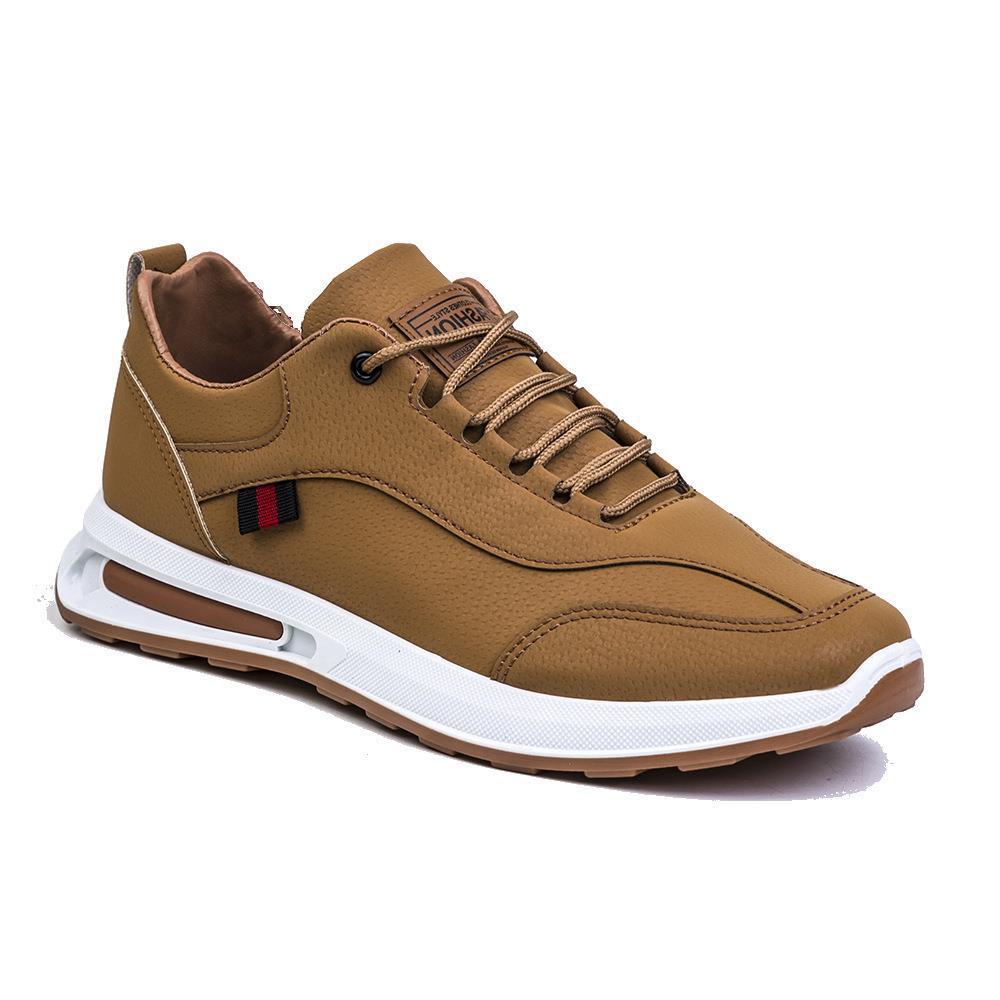 22 new leather casual sports shoes dad shoes shoes running shoes student shoes