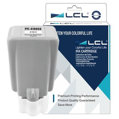 LCL Compatible Canon CO Pigment Ink Cartridge Pack with Chroma for the imagePROGRAF Printer PFI-4100 (1 Optimizer) PRO-1100