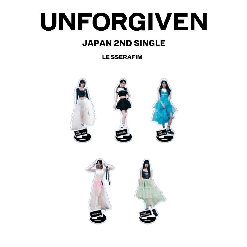

Предзаказ LE SSERAFIM UNFORGIVEN JAPAN Акриловая подставка
