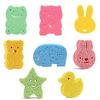 Baby Cute Animal Sponge Toys For Bathing, Natural Kids Infants, Toddler Bath Shower Time,Shapes Konjac Baby Bath Toys Tub Sponge