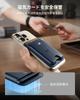 ESR MagSafe Card Case with Find RFID Strong Magnetic Wallet for Wallet Compatible with iPhone Series Compatible with Dark Blue My, Blocking, 5-Card