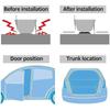 Customized 10 Pieces Car Silicone Shock Pad Shock Absorption Buffer Gasket Sound Insulation Pad Mount Protective Door Mute Anti