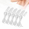 5pcs 2.5mm Ear Clip Electrode Wire Connecting Cable for Digital TENS Massage Machine
