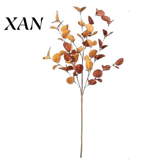Bendable Fake Eucalyptus Picks Fall Stems, Artificial Leaves, Greenery Branches, Boho Thanksgiving Decor Flowers for Wedding Centerpiece Autumn