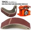 Reddish brown Sanding Belt Detailing Finishing Supplies Aluminum Oxide