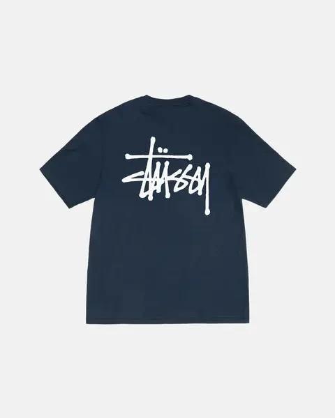 Stussy BASIC STUSSY TEE Navy XL