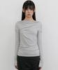 Peulleeoeob 2.Drape Long Sleeve (Fl-146_Light Gray)