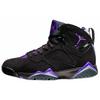 Air Jordan 7 Retro 'Ray Allen' PE (Dla obu płci) Czarne / Intensywnie Fioletowo-Ciemnoszare Stalowe Buty do Koszykówki Vintage 304775 053