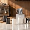 Precision Pouring Spout Frothing Cup Stainless Steel Milk Pitcher, Professional Latte Art with Fancy Coffee Making Instrument Measurement Scale,