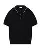 Mannergram Superfine Cotton Sheet Collared Short Sleeve Knit (Type B)