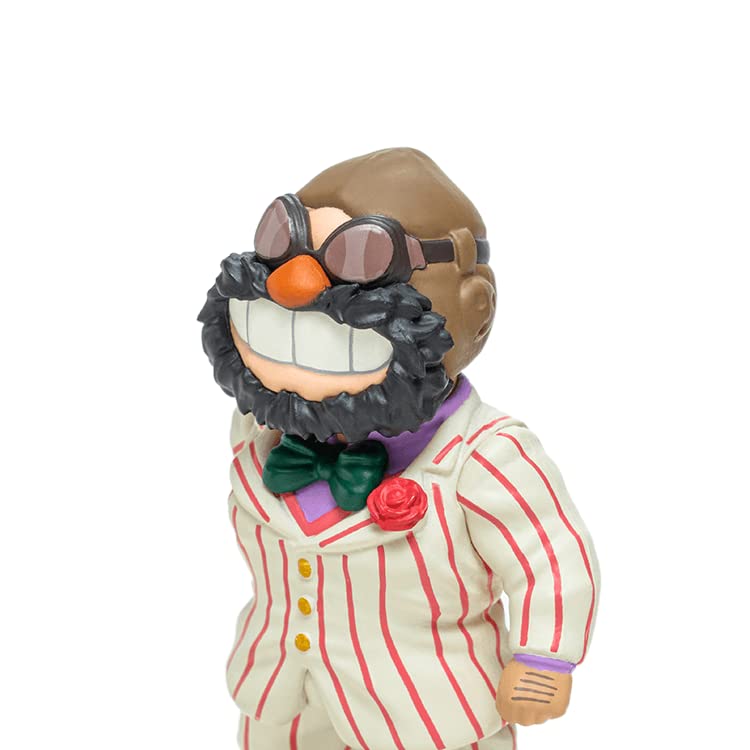 Ghibli Museum Exclusive Mamma Aiuto Boss Figure Bubble Head Tuxedo Mini Ver. Porco Rosso Merchandise