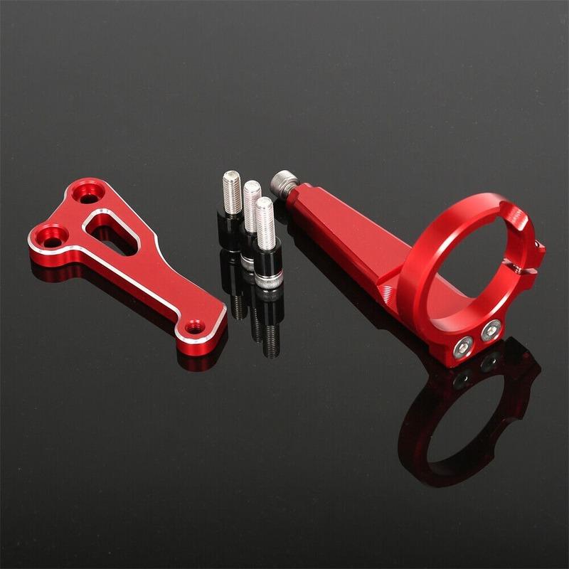 For HONDA MONKEY 125 2018-2024 CNC Front Steering Damper Stabilizer Mounting Bracket Grip