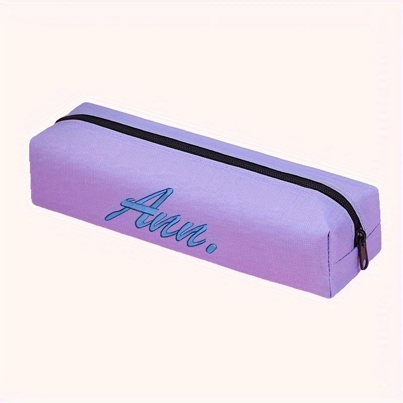 Customization of Personalized Gifts Large Capacity Student Pencil Case Storage Simple Students Convenient Stationery Bag