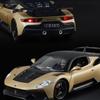 1:24 MC20 GT2 Supercar Alloy Cast Toy Car Model Sound and Light Advanced Collection Ornament Car Models Gift
