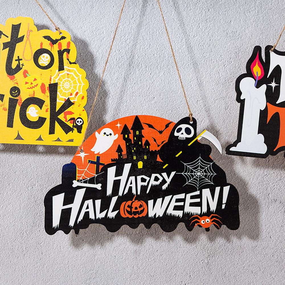 Happy Holiday Wooden Sign For Front Door Rustic Indoor Outdoor Plaque Wall Arts Decorations For Porch Door Wall