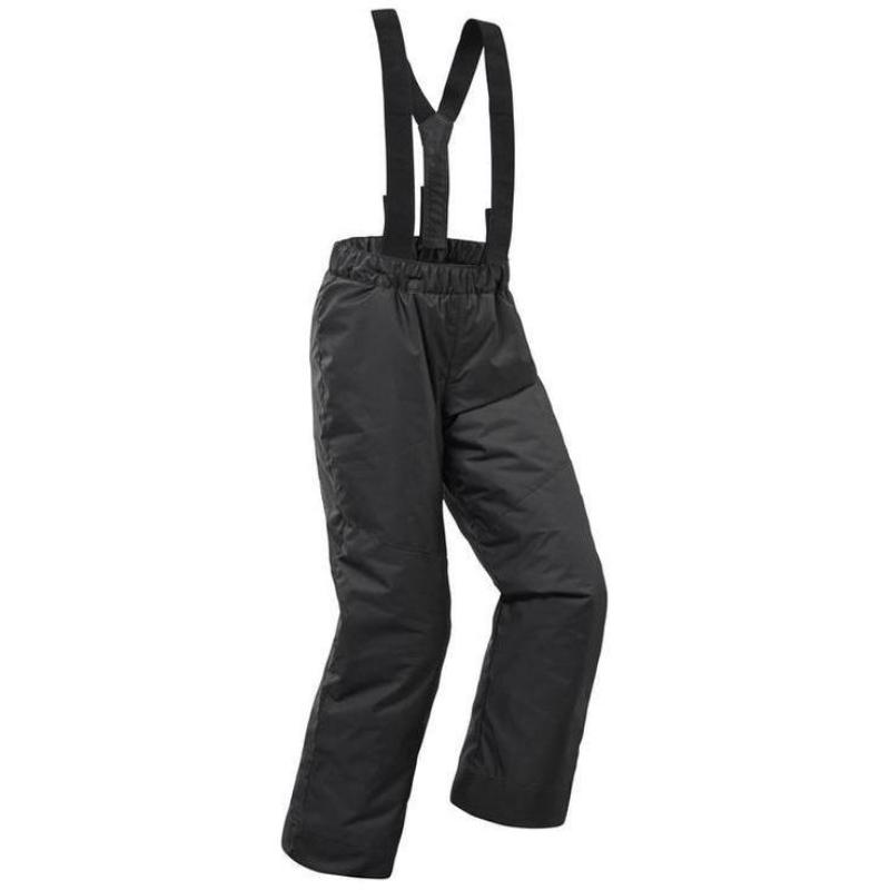 DECATHLON Solid Straight Leg Kids with Long Bib Trousers