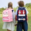 Ergonomic Lightweight Durable British Style Backpack School Bag for Grades 1-6 Elementary Kids Back To School