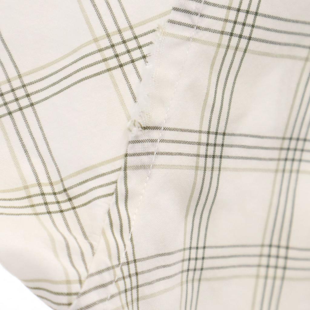 Nautica Koszula w kratę z krótkim rękawem S biała Męska Używana