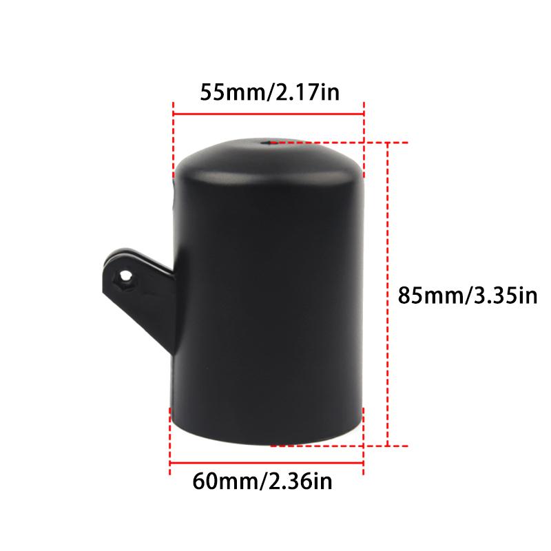 Car Single Gauge Meter Cup Pod Holder Mount Bracket Boost 2Inch 52Mm Plastic Durable For Universal Auto Gauges Trim Parts
