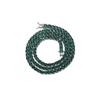 4mm Copper Necklace, European and American Hip-hop Green Zircon Fashion Personalized Tennis Chain, Men's and Women's Full Zirconium Necklace