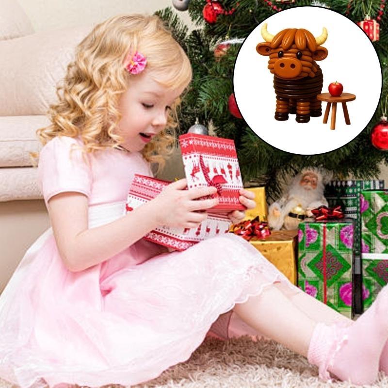 Plastic Button Animal Ornament With Step By Step Guide for Home Decoration