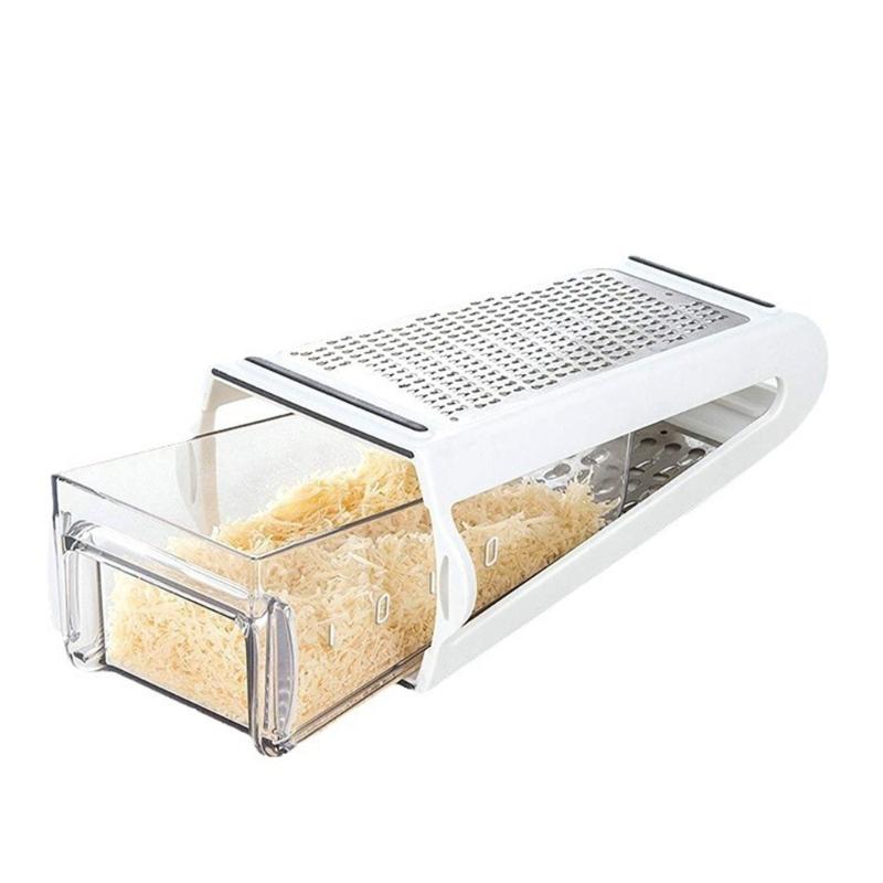 Double Sided Grater for Everyday Cooking Needs Feature Stainless Steel Cutter and a Comfortable Grip for Easy Handling