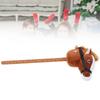 70cm Horse Stick Toy Plush Soft Comfortable Horse Hd Toy with Sound Function for Kids Toddlers Gift