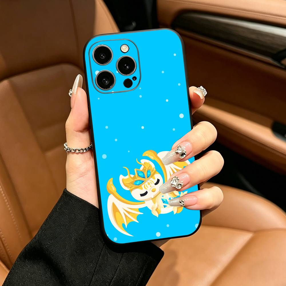 Game Adopt Me Phone Case For iPhone 17,16,15,14,13,12,11 Pro Max,16Plus,XS Soft Black Cover