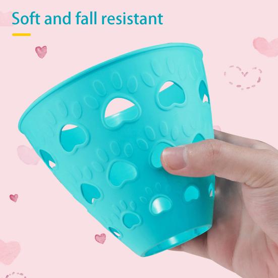 1 Set Catapult Ball Convenient Carry Funny Lightweight Throwing Catching Ball Game Outdoor Toy for Gift