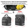 Rhinowalk Waterproof Motorcycle Saddle Bag Quick Release Luggage Bag Large Capacity Side Storage