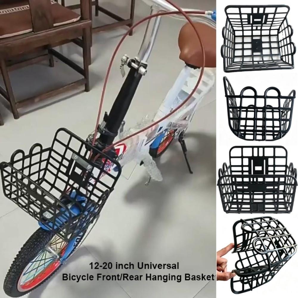 Fester Robuster Fahrrad-Hinterkorb Rucksack Aufbewahrung Kinder-Klapprad Zubehör