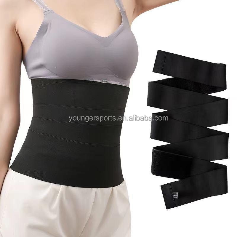 Custom Snatch Bandage Tummy Belly Wrap Around Waist Trainer Belt Bands Belt Waist Wrap Waist Trainer