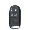KEYYOU 2/3/4/5BTN Car Smart Key Case Shell For Jeep Grand Cherokee Dodge Ram 1500 Journey Charger Dart Challenger Durango