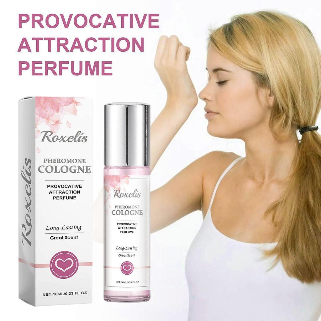 Roxelis Women's Pheromone Perfume, Fresh And Elegant Floral-Herb Scent, Long-Lasting Behind The Ears, Charming Niche Fragrance For Dating