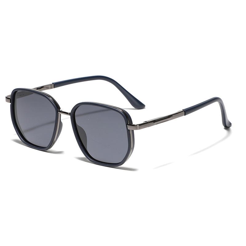 Glasses Square Polygon Men'S Sun Polarizing Glasses Wind Sunglasses Women'S