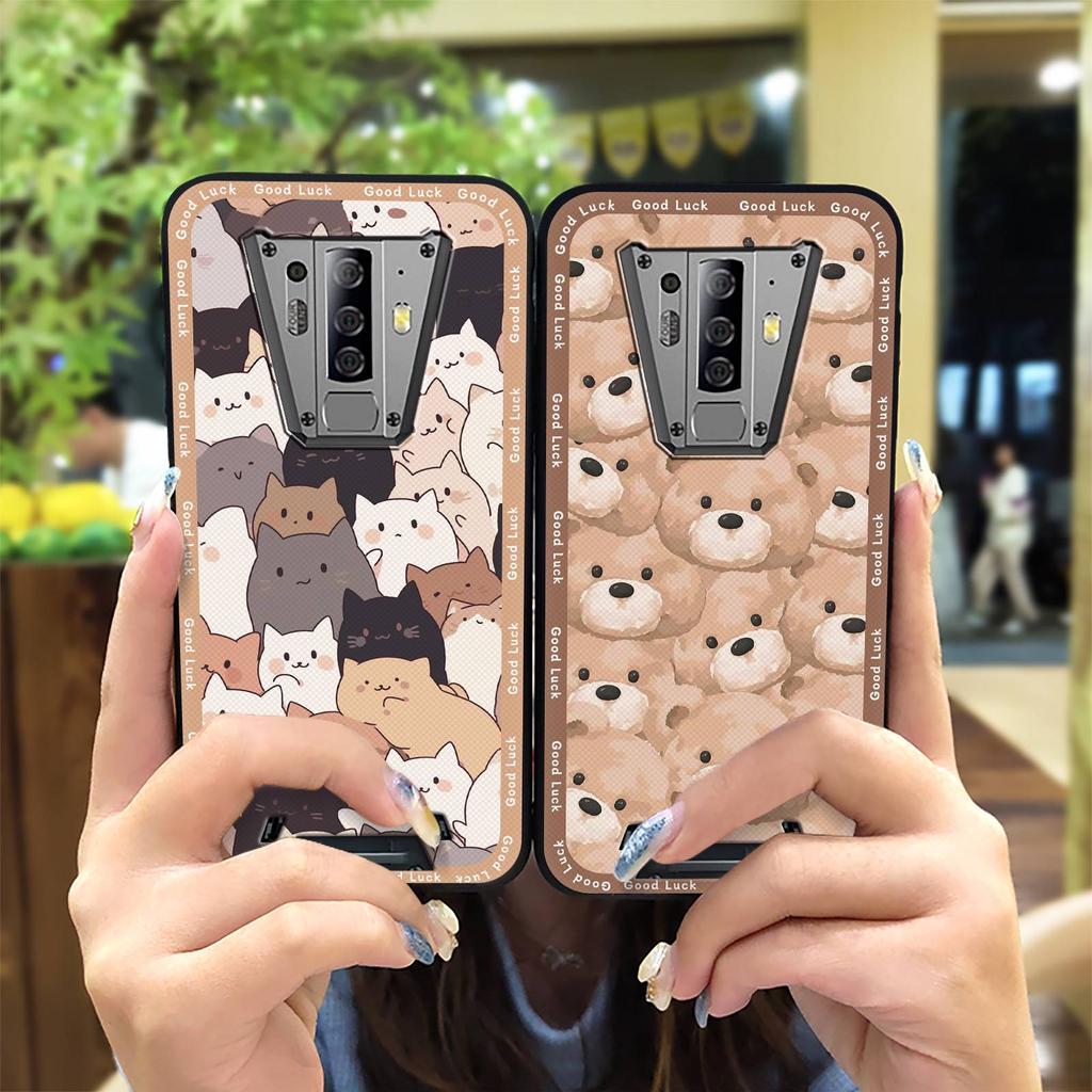Soft Case Full Wrap Phone Case For Blackview BV6900 Back Cover Anti-dust Cute Silicone TPU Dirt-resistant Cartoon Cover