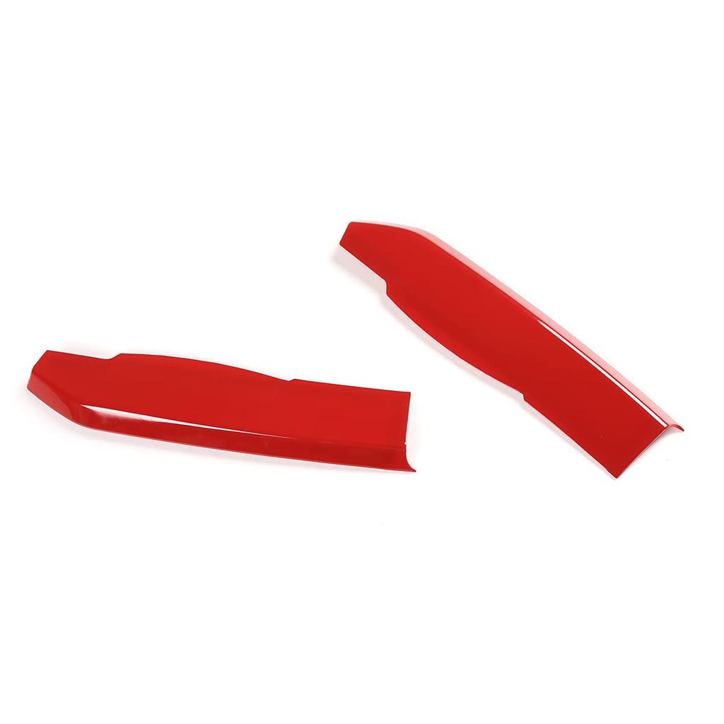 DIYUCAR Car Center Console Side Decorative Strips, Console Side Trim, Interior Accessories, ABS (Red) for Toyota 86/Subaru BRZ 2012-2020