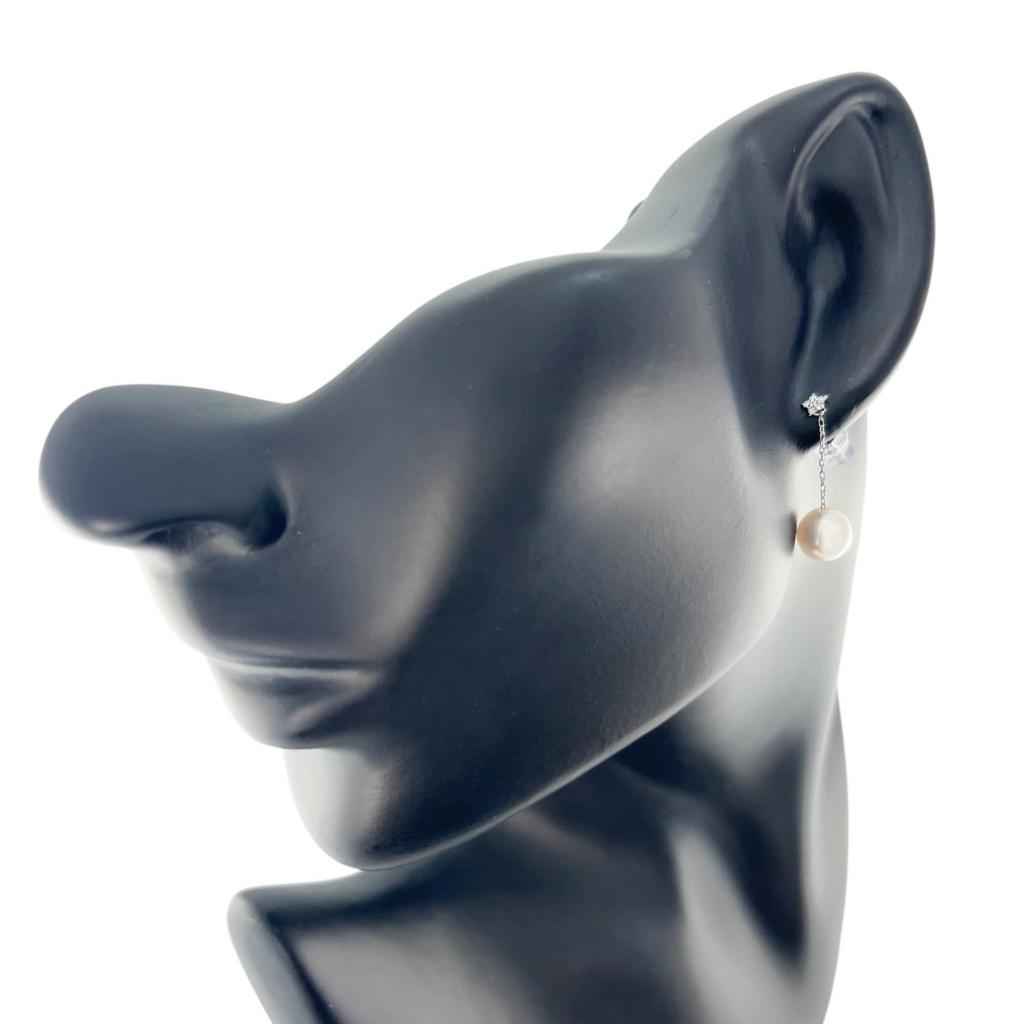 Pierce Silver Women Pearl used