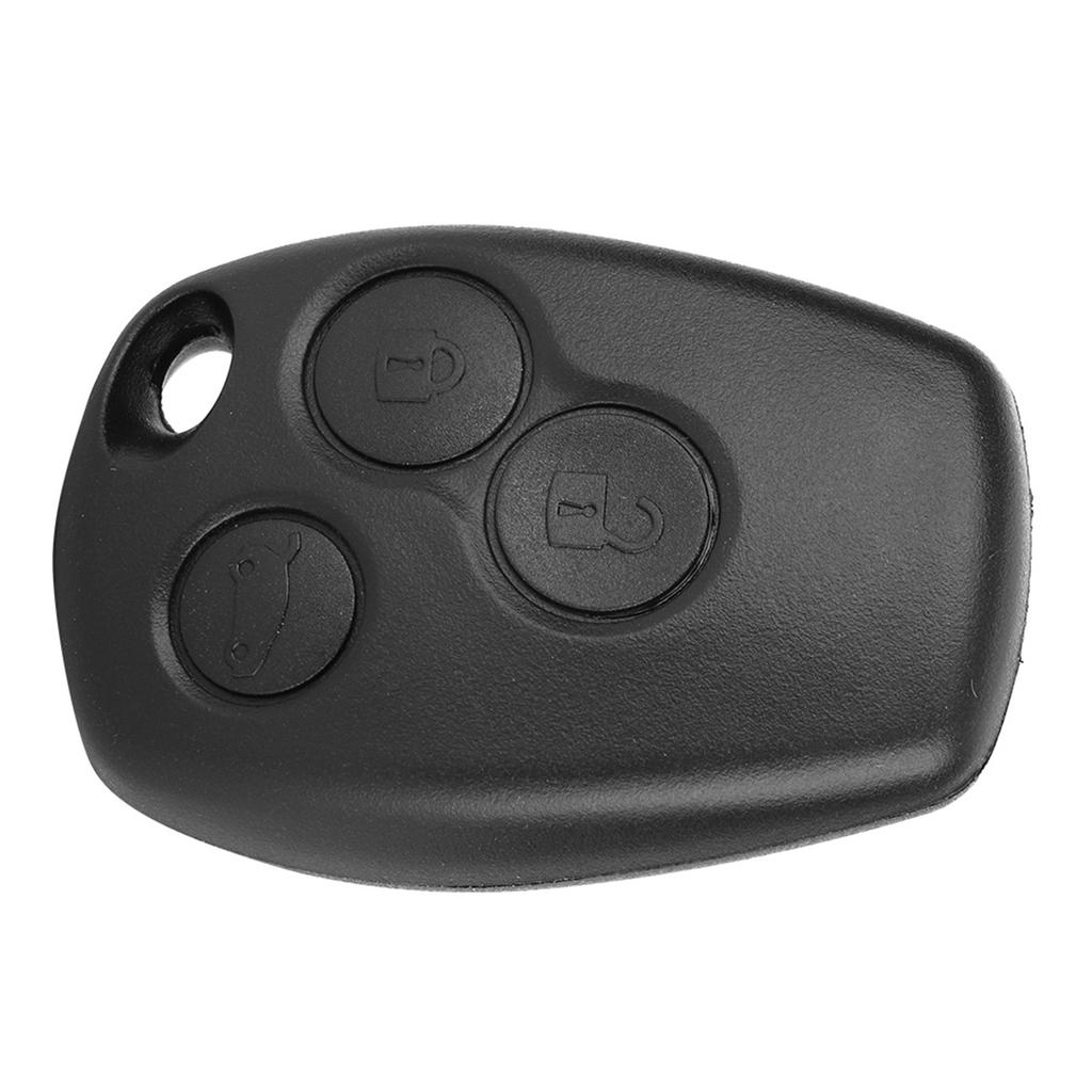 3-tlačidlové puzdro na kľúčenku do auta vhodné pre Renault Logan Sandero Clio Fluence Vivaro Master