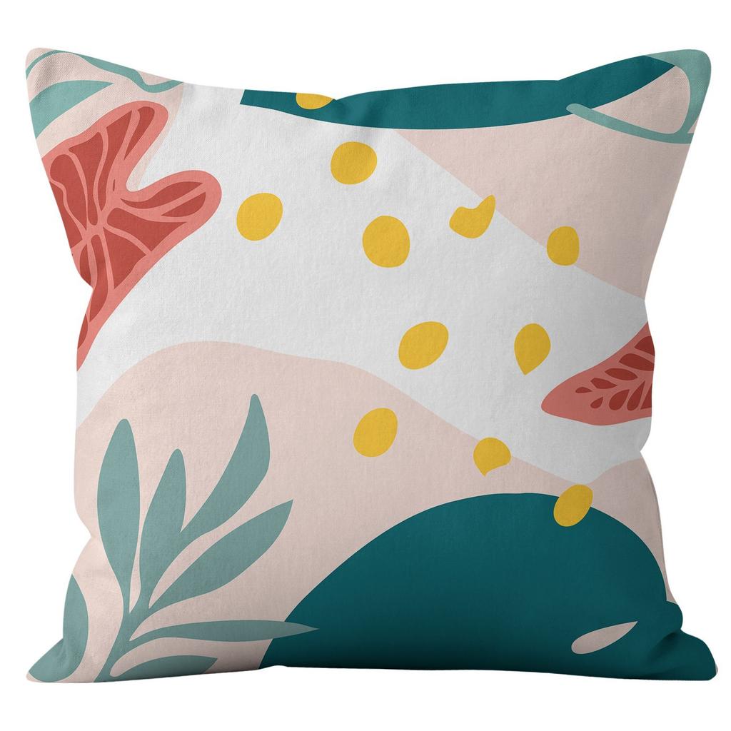 New Abstract Morandi Geometric Pillowcase Home Digital Printed Sofa Pillow Cushion Cover
