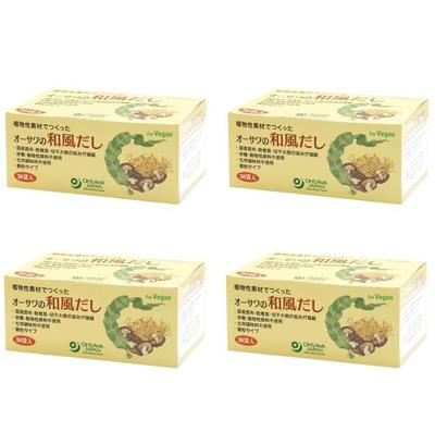 Japanese Style Dashi Value 1 Box 150g X 30 4 Box Set Ohsawa's (5g Packets)