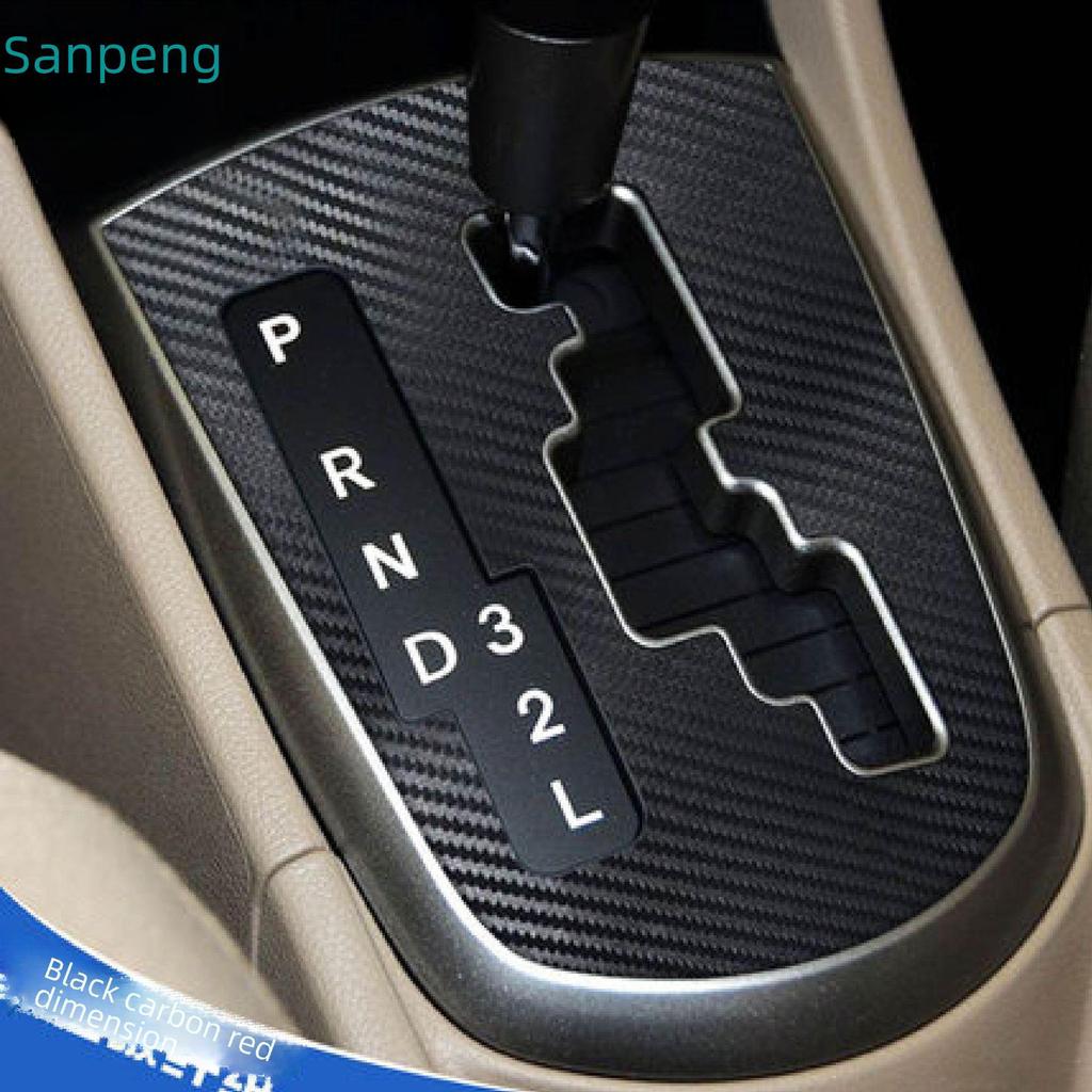 Sanpeng Carbonfaser-Aufkleber – 5D/6D/7D Hochglanz-Finish für den Innen- und Außenbereich des Autos.