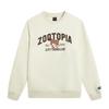 Li Ning Disney Embroidered Letter Pattern Crew Neck Sweatshirt Men Tops AWDVB25-1