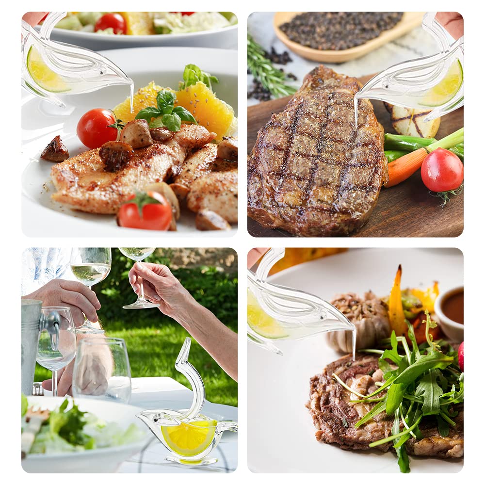 Lemon Juicer Cute Bird Manual Juicer Fruit Juicer Bird Shaped Transparent Simple Fruit Juicer Citrus Orange Lemon Juicer