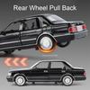 1:32 Scale Crown Corolla Car Model Toy Alloy Diecast Sound Light Pull Back Doors Opened Miniature Cars Models Kids Presents