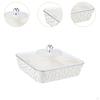 Food Serving Tray with Cover, Container for Home Use, Organizer Events